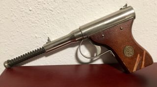 Vintage D.  R.  G.  M Spring Loaded Toy Gun Jga Germany