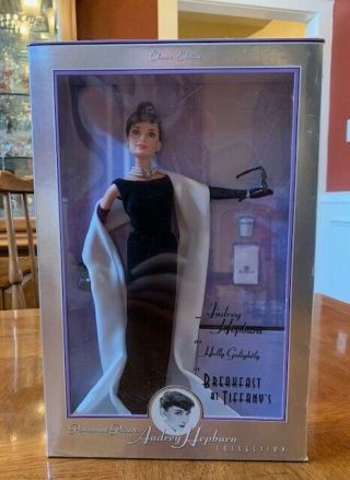 1998 Mattel Audrey Hepburn Breakfast At Tiffany’s Holly Barbie Doll 20355