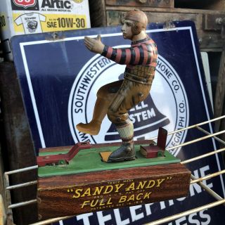 1919 Sandy Andy Full Back Tin Toy - Wolverine Toy Co