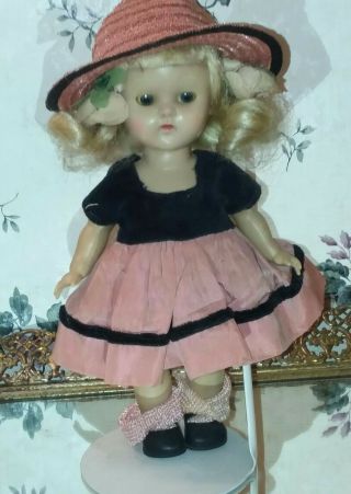 Fabulous 1954 Plw Vintage Vogue Ginny Doll 55 Candy Dandy Rosy Cheeks