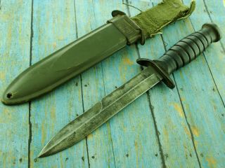 Vintage Ww2 Imperial Guard Mark Us M3 Fighting Combat Trench Dagger Knife Knives