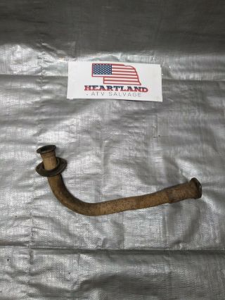 Vintage Race Exhaust Header Pipe Expansion Chamber Honda Atc 90 110