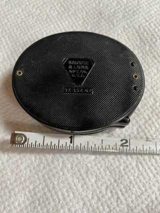 3x3.  5x6 Vintage Bausch & Lomb Opt Co Usa Old Folding Pocket Lens Bakelite