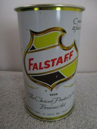 Vintage Falstaff Beer Can Tin Metal Mug