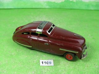 Vintage Tinplate Clockwork Car Schuco Fex 1111 Collectable Toy 1109