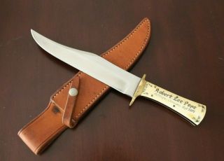 Vintage Hand Made By James B Lile Bowie Knife Custom Rare Early Jimmy Lile