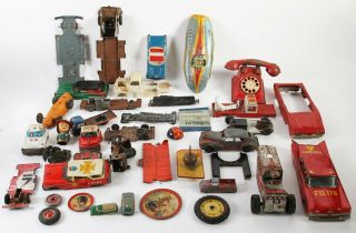 Marx Japan Tin Toys For Restoration / Parts 50s 60s