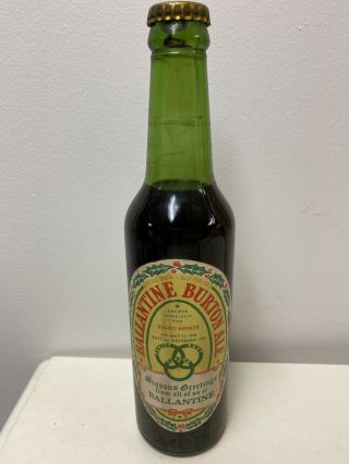 Ballantine Burton Ale 12 Oz Bottle Special Holiday Brew " Not " On Label