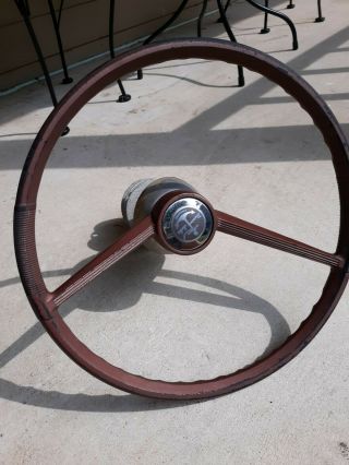 Vintage Chris Craft Kit Boat Steering Wheel Kainer 1950s