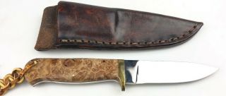Rare Daryl Hibben Custom Handmade Knife Vintage