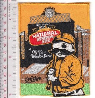 Beer Baseball Baltimore Orioles National Bohemian Beer Camden Yard Aniversary Pr