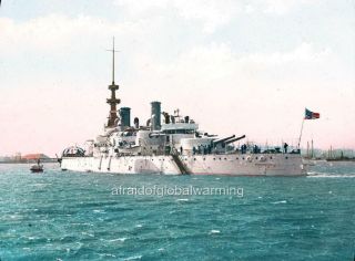 Old Photo Battleship 
