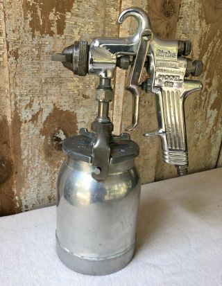 Vintage Binks Automotive Spray Gun Model 62 With Cup