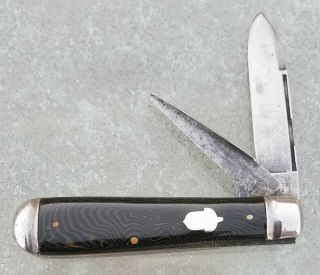 Vintage Remington R135 Harness Jack Knife Folding Pyremite Knives Punch