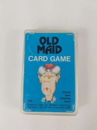 Whitman Old Maid Card Game 4902 Western Publishing 1975
