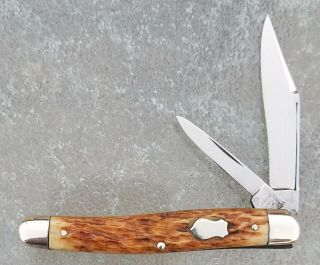 Vintage Remington R1823 Serpentine Jack Knife Folding Bone Knives