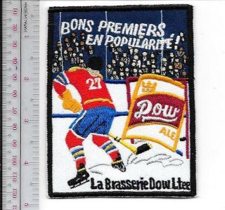 Beer Hockey Dow Brewery Montreal Quebec City National Hockey League 1957 Promo