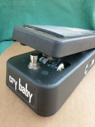 Vintage Dunlop Cry Baby Wah Pedal Gcb95 Guitar Effects
