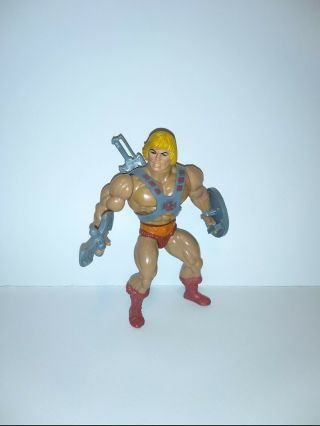 Motu 1981 He - Man 100 Complete Mattel Vintage Taiwan
