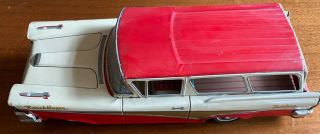 1960 Tin Friction Ford Fairlane Ranch Wagon By Atc Japan 14 Inches