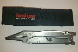Kershaw Usa A100 Multi - Tool,  Locking Pliers & Knife With Nylon Sheath