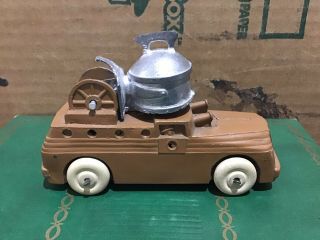 Vintage 1930’s Barclay Manoil (bv 57) Armored Searchlight Cannon Truck Vehicle