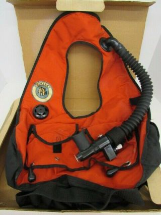 Vintage Seatec Scuba Diving Buoyancy Control Vest
