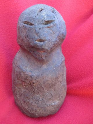 Very Unusual Pirrie Tribe Clay Ancestral Power Spirit Figure Congo Africa