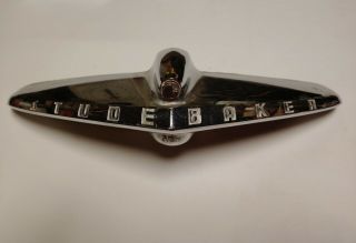 1952 Studebaker Trunk Lock & License Light Vintage