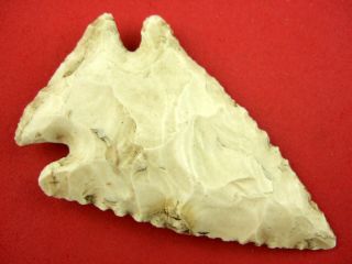 Indian Artifact 2 3/4 Inch Illinois Lost Lake Point Indian Arrowheads