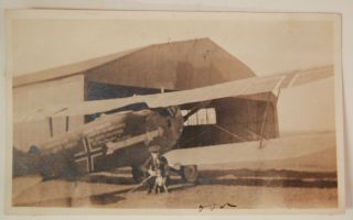 Eddie Rickenbacker,  Photo Of German Plane Shot Down Oct 22,  1918,  Clery - E - Petit