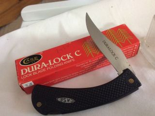 Case Dura lock C Knife 1983 unsharpened in the box 2