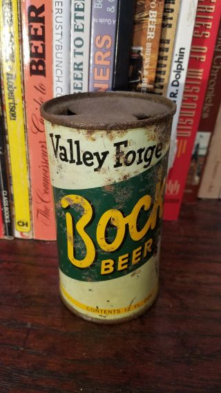 Valley Forge Bock 12oz Flat Top Beer Can