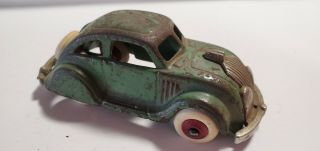 Arcade Hubley Kenton Antique Cast Iron Vintage Toy Chyrysler Airflow Car Old
