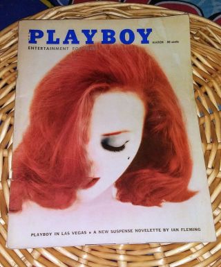 Playboy Magazines Set of 5 - Vintage - (4) 1958 (1) 1960 Good - Very Good - Fine Cond. 2