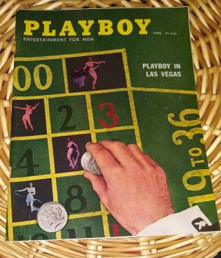 Playboy Magazines Set of 5 - Vintage - (4) 1958 (1) 1960 Good - Very Good - Fine Cond. 3