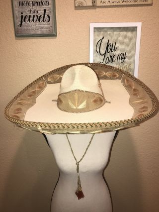 La Perla De Occidente Fabrica De Sombreros De Palma Vintage? Mexican Sombrero