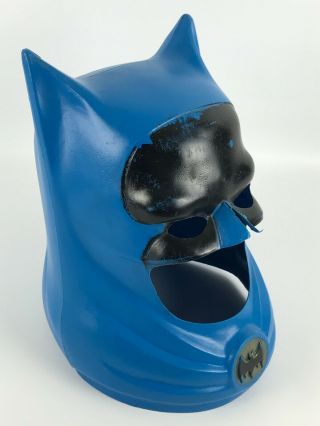 Vintage 1966 N.  P.  P.  Inc Ideal Toy Corp Plastic Halloween Batman Cowl Mask