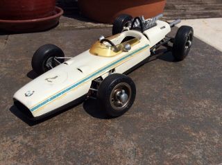 Vintage Schuco Wind Up Toy Car Bmw Formula 2 Made In Germany Good Condion,