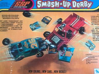Vintage 1973 Kenner Ssp Smash Up Derby 2485 Buggem Tough Tom General Mills Vw