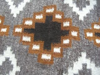 Vintage Native American Navajo Horse Saddle Blanket 31 x 47 Inches Earth Tones 2