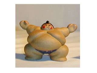 Japanese Sumo Doll Figure,  Japan Sumo Wrestler Rikishi,  Sikiri Action