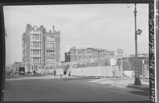 1937 Leonard @ Ten Eyck Maujer St Brooklyn York City Nyc Photo Negative U121