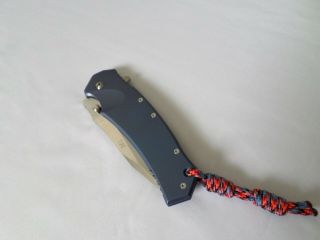 Combative Edge M1 Custom Shop Anodized Titanium N690 Lion Steel Knife