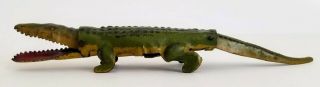 Antique Tin Toy Alligator Made In Germany 1930 