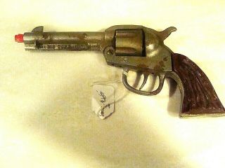 Vintage Cap Gun Big Horn Cast Iron Kilgore Toy Disc Rare Cowboy