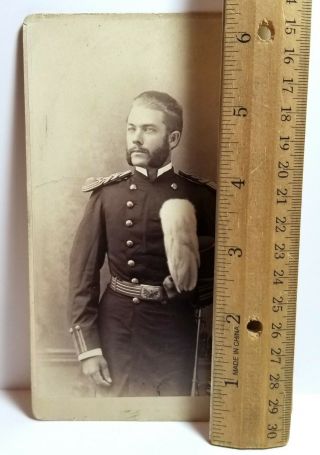 1870s U.  S.  Army soldier dress uniform,  York,  cabinet card photo history 2