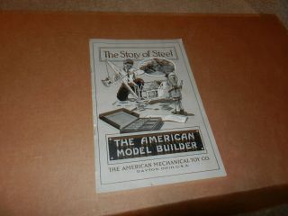 American Model Builder " The Story Of Steel ",  16 Pages,  Teen 