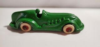 Arcade Hubley Kenton Antique Cast Iron Vintage Toy Race Car Racer