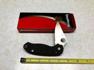 Spyderco Knife,  Para 3,  Cpm - S30v,  Steel,  Usa,  Knife